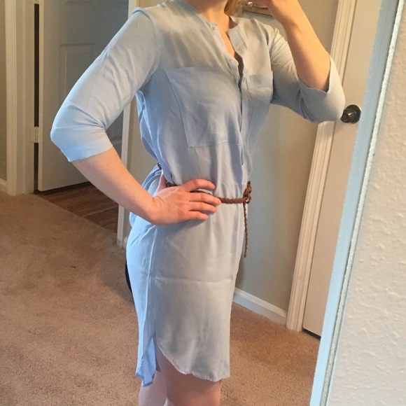 ✨3 for 15✨ H&M button-down shirt dress - Picture 7 of 7